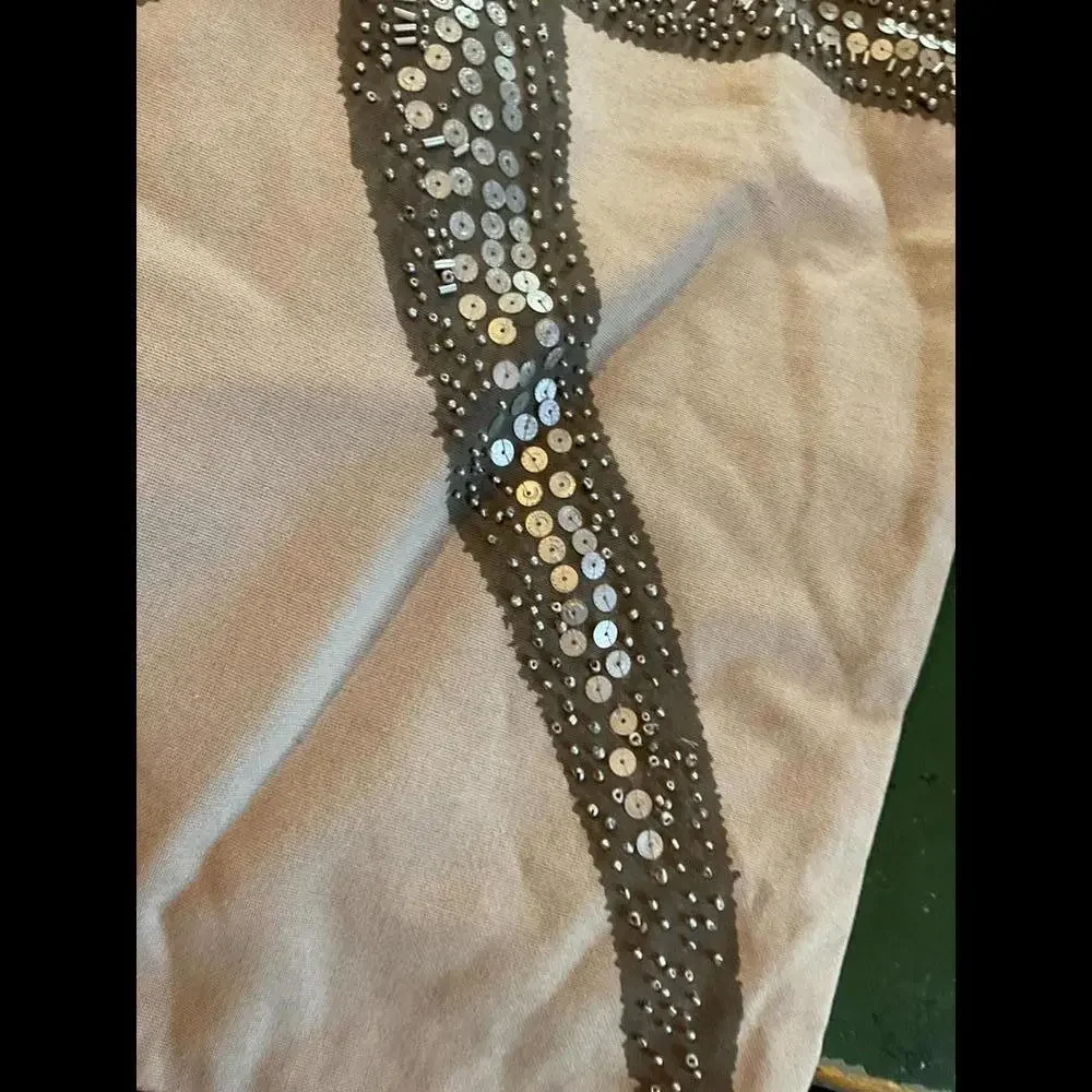West Elm Decorative Sequin Starfish Throw Pillow Cover